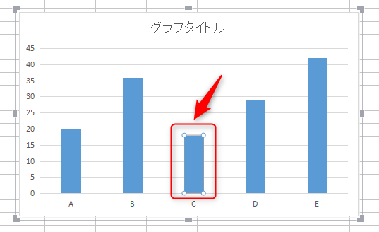 Excel 棒グラフの色を１つだけ変えたり すべてのグラフの色を別々にしたりする方法 Olやめてネコになりました